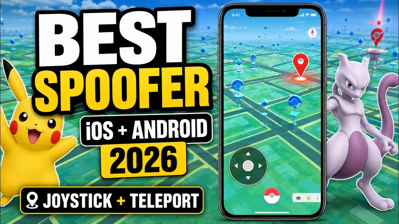 BEST Pokemon Go SPOOFER on iOS & Android 2026 🕹️ Pokemon Go Spoofing TUTORIAL Pokemon Go Hack