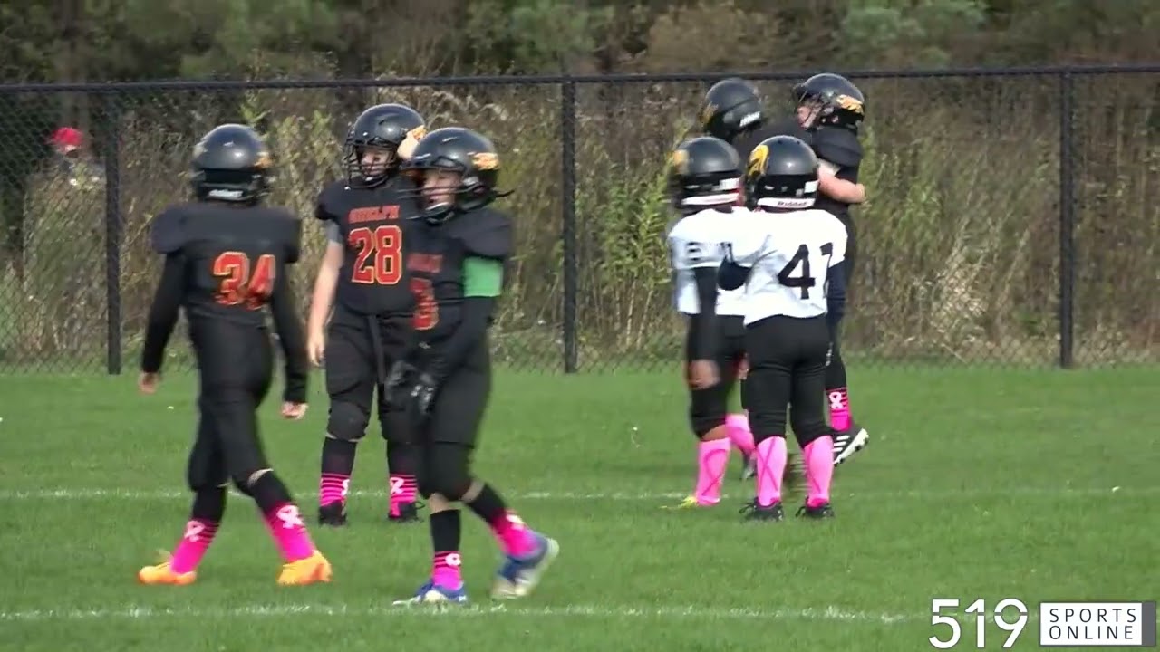 OFFL Football (Under 10) - Waterloo Jr. Warriors vs Guelph Jr. Gryphons