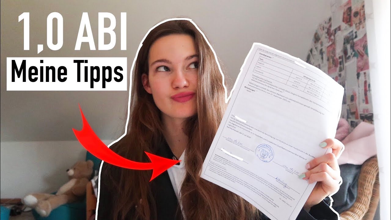 1,0 Abi -  Mein Zeugnis, meine Vorbereitung, Lernzettel, Tipps