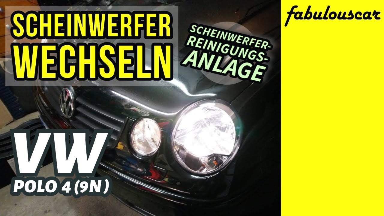 Scheinwerfer wechseln | VW Polo 4 (9N)