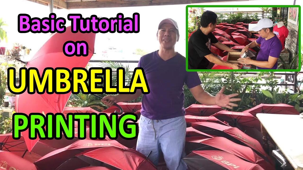 UMBRELLA BASIC PRINTING TUTORIAL