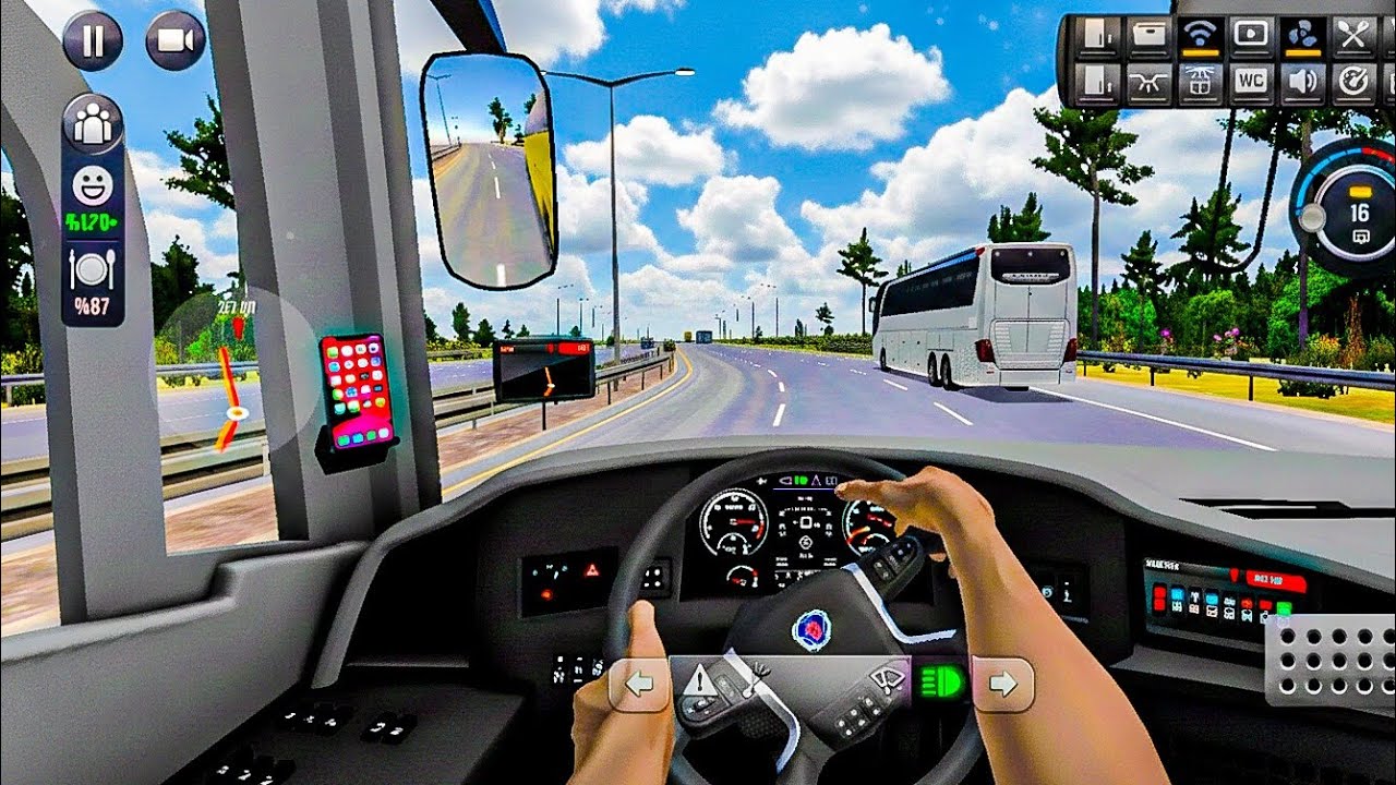 Bus Simulator Ultimate | Realistic Rainy Night Bus Driving 2026 #ahtplayz