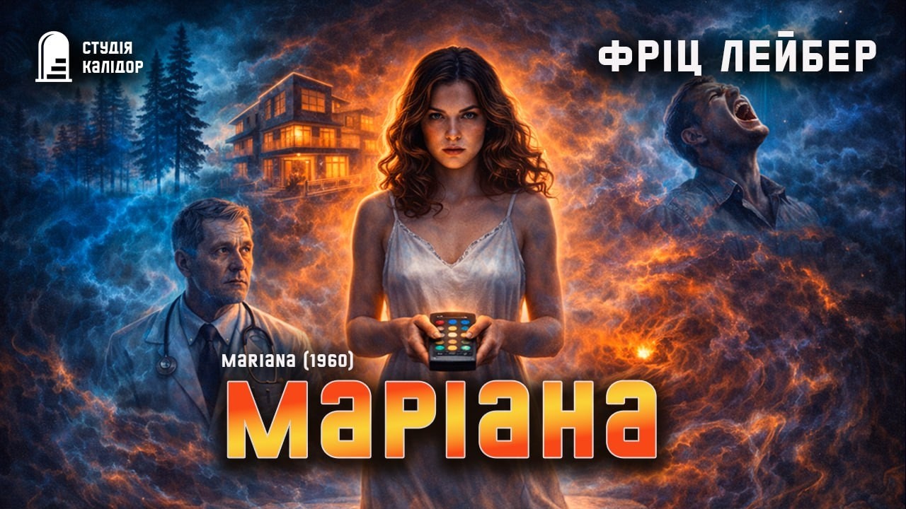 Фріц Лейбер МАРІАНА #фантастика #матриця #фріцлейбер #аудіокнигиукраїнською #лікар #жахи #божевілля