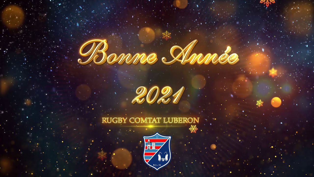 BONNE ANNÉE 2021 ! RUGBY COMTAT LUBERON