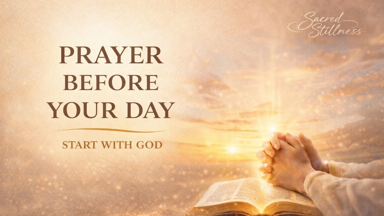 Prayer Before You Start Your Day | Morning Prayer for Peace & Protection