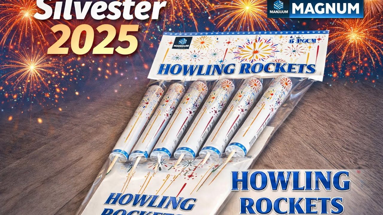 Howling Rockets von Magnum TEST 🎆 | Brutaler Heulsound Silvester 2025