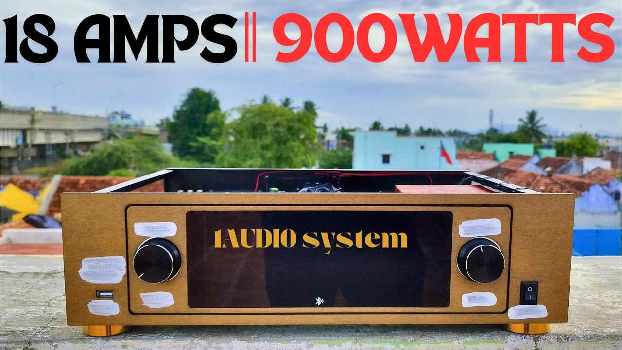 5.1 DSP-IMRONIC AMPLIFIER ✴️ 18AMPS & 900W Power | @1AudioSystem_official #audio #dolbysurround