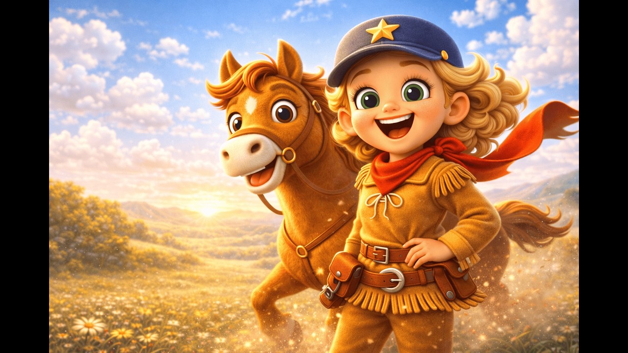 Calamity Jane 🎵 Musical Story | American Folk Tale for Kids (Wild West Hero)