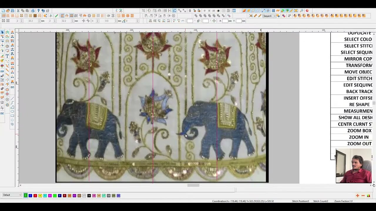 Gopinathji Embroidery Designe Studio Live Stream Class 1