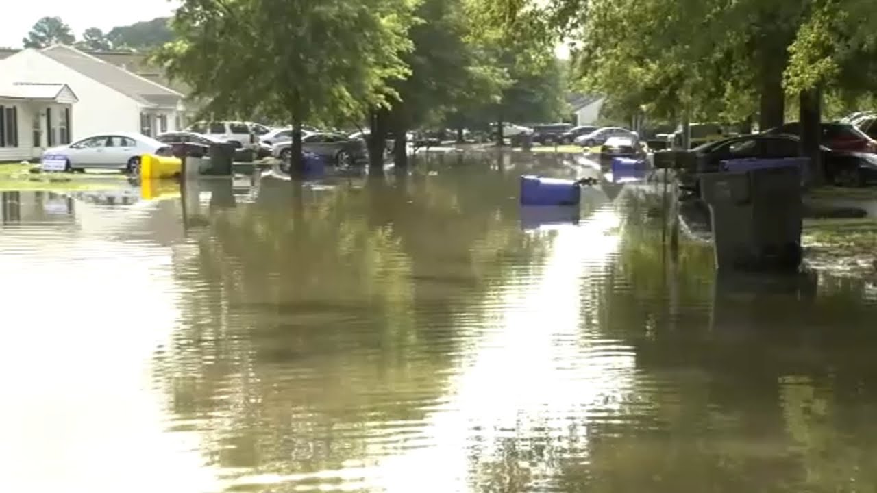 Flooded homes, cars frustrate people living in Wilson neighborhood: 'I'm so tired'