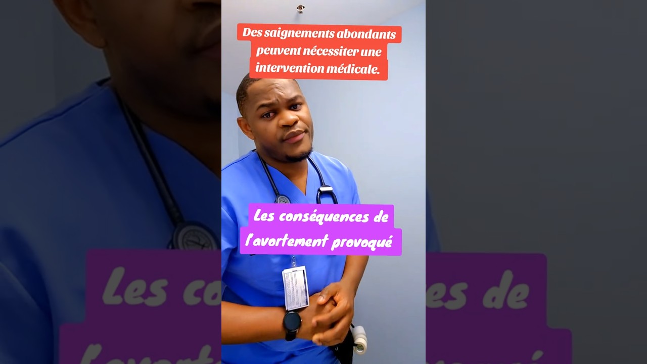 LES CONS&Eacute;QUENCES DE L&rsquo;AVORTEMENT PROVOQU&Eacute;  #foryou #nurse #conseils #conseilssante #avortement