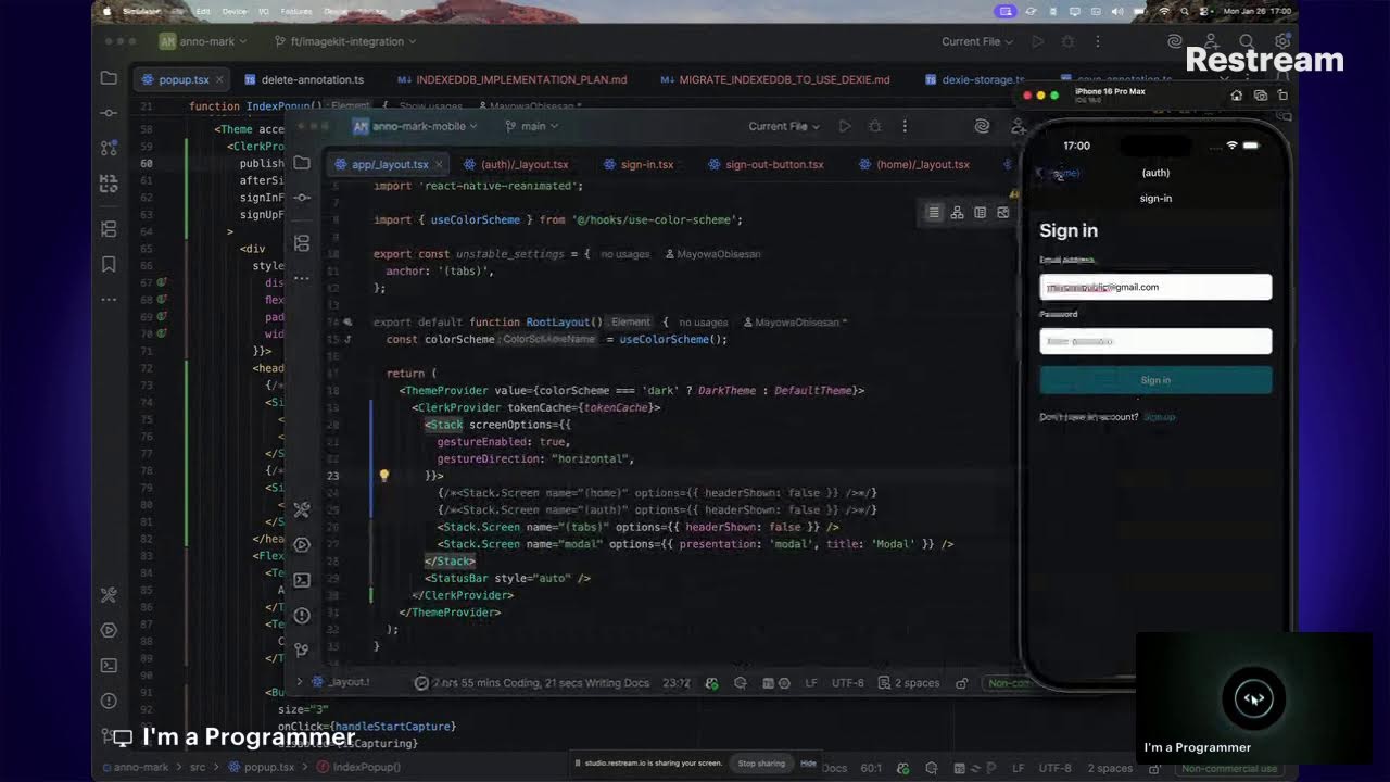 Setup authentication for the Anno-mark Chrome extension (Bonus Episode)