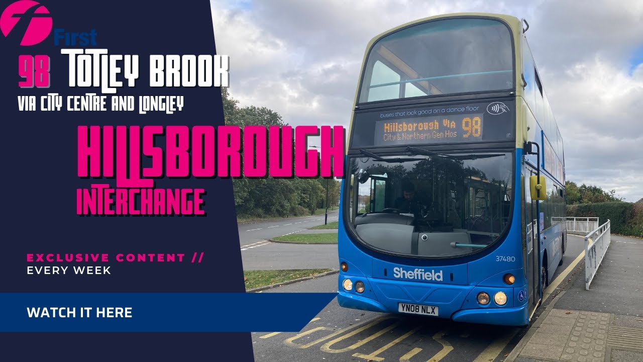 First South Yorkshire | 98 | Totley Brook - Millhouses - City Centre - Longley - Hillsborough
