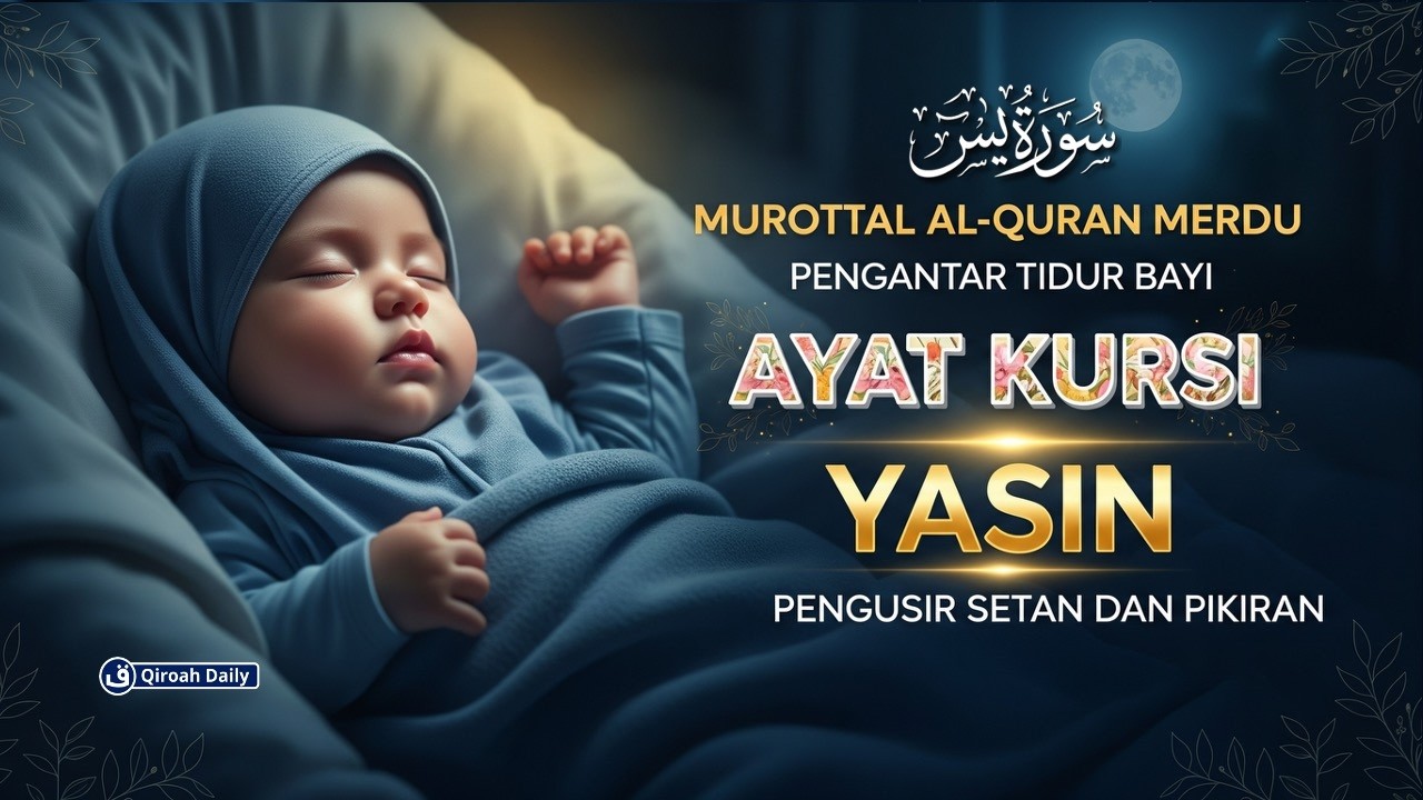 MURROTAL PENGANTAR TIDUR | AYATUL KURSI, YASIN  سورة يس PENYEJUK HATI DAN PIKIRAN @qiroahdaily