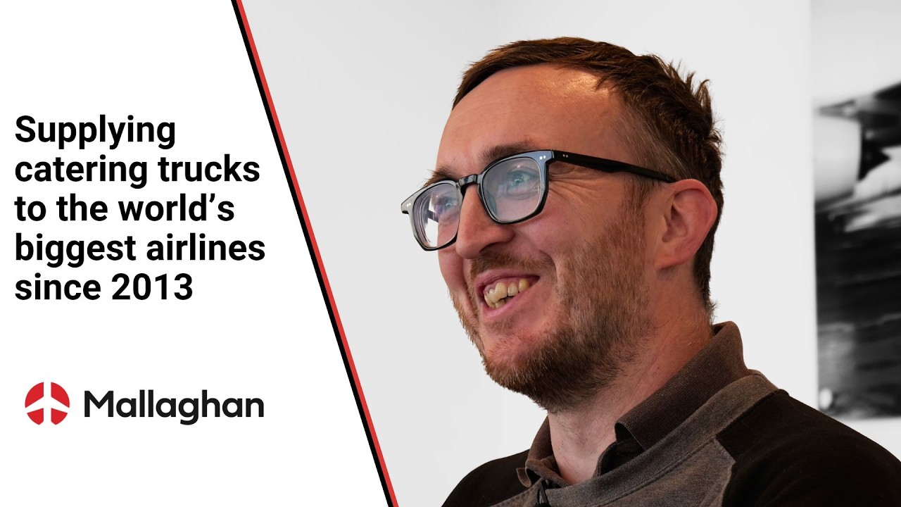 Supplying catering trucks to the world’s biggest airlines since 2013 at Mallaghan