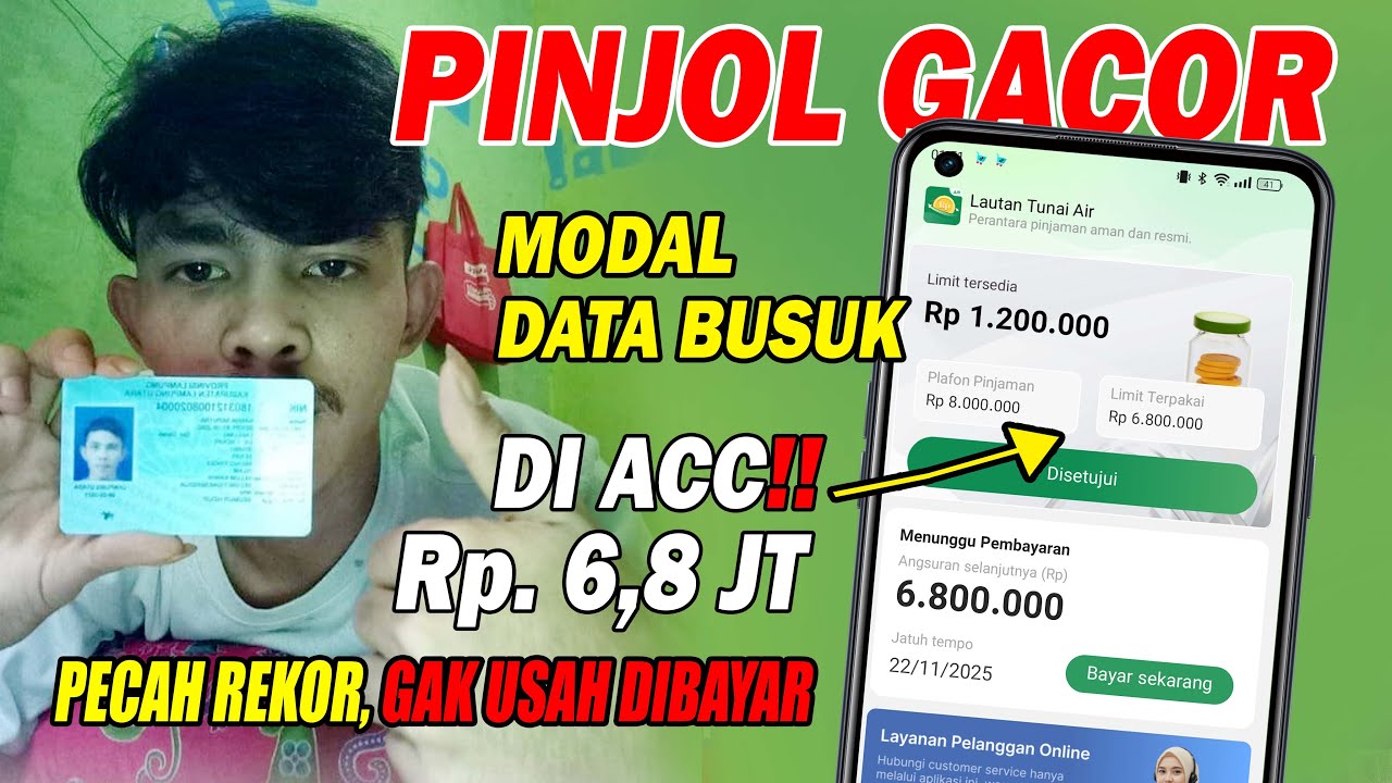 DATA BUSUK DIACC!!, Pinjol ilegal Mudah Cair 2025 Aman di Galbay - Tidak Ada DC Lapangan