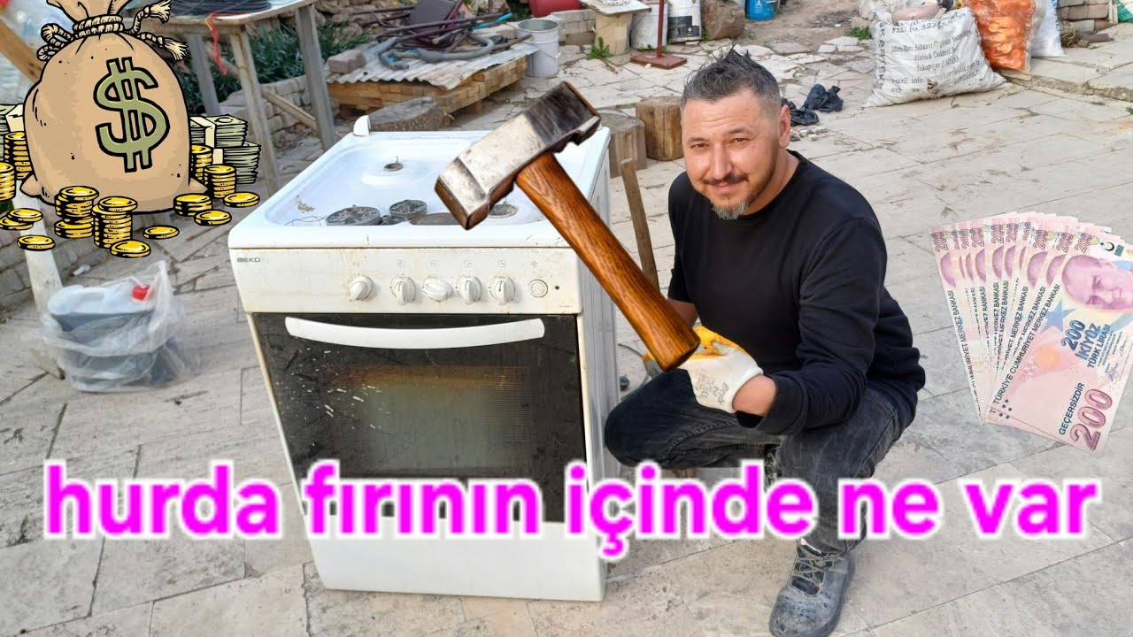 Eski Fırının İçinde Ne Var? Hurda Avı! #scrap #hurda #parakazanma