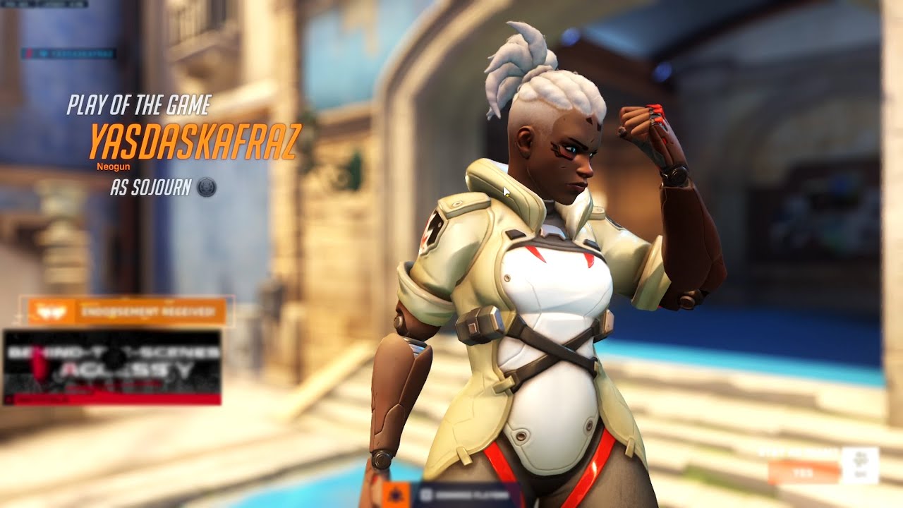 SUREFOUR CASSIDY AND SOJOURN GAMEPLAY - POTG! [ OVERWATCH 2 TOP 500 SEASON 9 ]