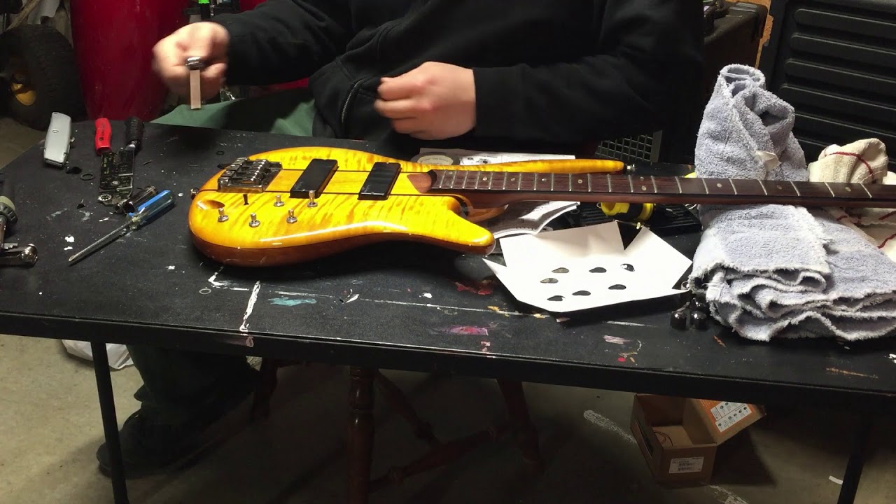 Installing a Bartolini NTMB+F Bass Preamp