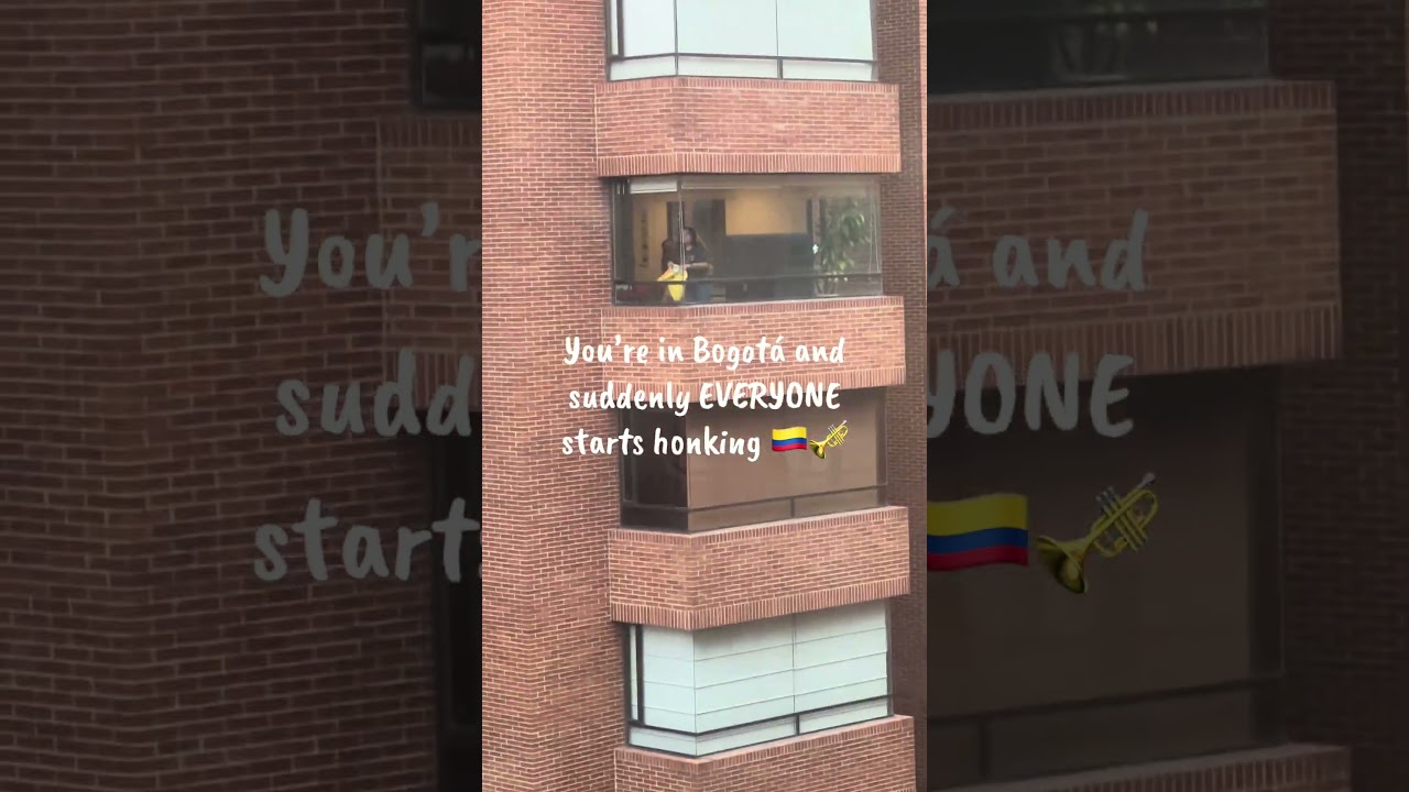 🇨🇴 Election Day in Bogot&aacute; | Horns, Celebration & Happy Neighborhood Vibes
