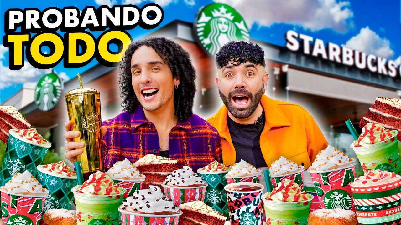 ¿VALÉ LA PENA EL MENU DE NAVIDAD DE STARBUCKS?🧜🏼‍♀️| RULÉS CHRISTMAS🎄EP 03