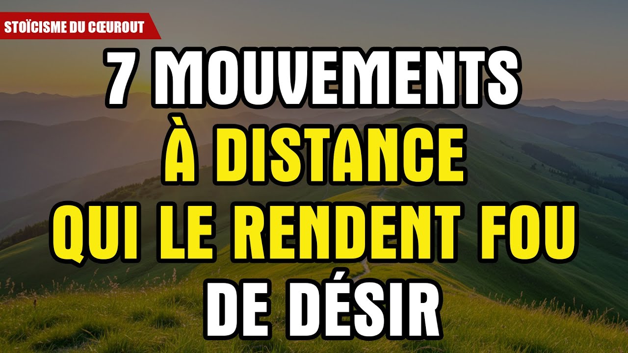 7 Mouvements À Distance Qui Le Rendent Fou De Désir,99 % Des Femmes L'ignorent |Faits Psychologiques