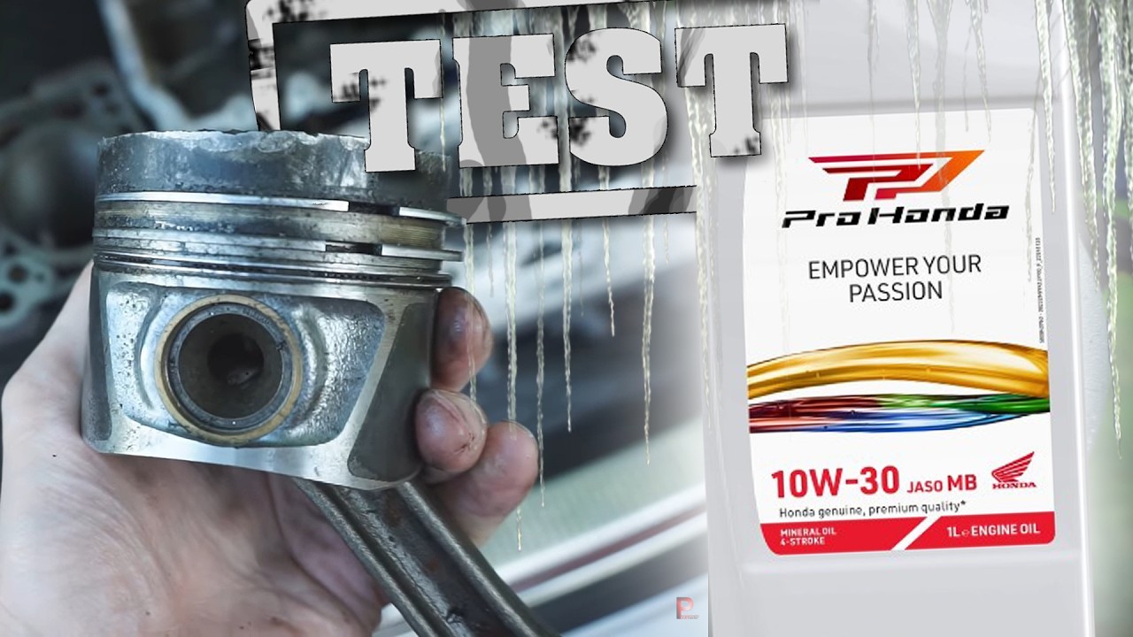 Honda 10W30 Najlepszy olej do zimnego rozruchu? / The best oil for cold starts?