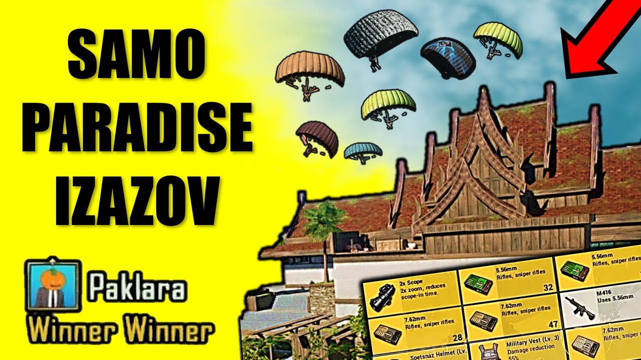 SANHOK IZAZOV - Skačem samo u Paradise resort u PUBG Mobile - NAJBOLJA ILI NAJGORA LOKACIJA ZA LOOT?