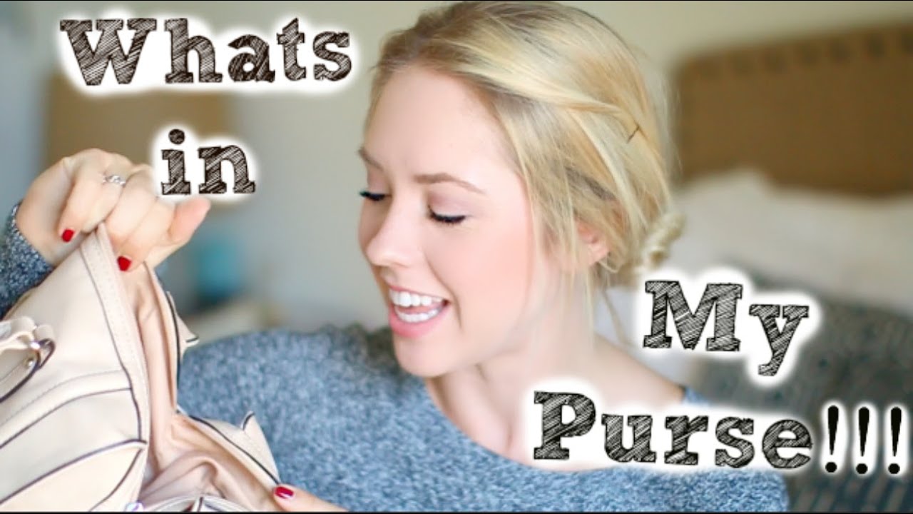 What's in My Purse 2014 | Ashley Nichole