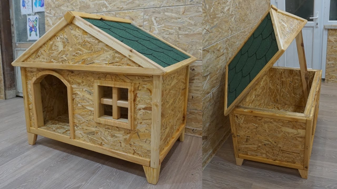 Making a dog house / Köpek kulübesi yapımı / How to build a dog house