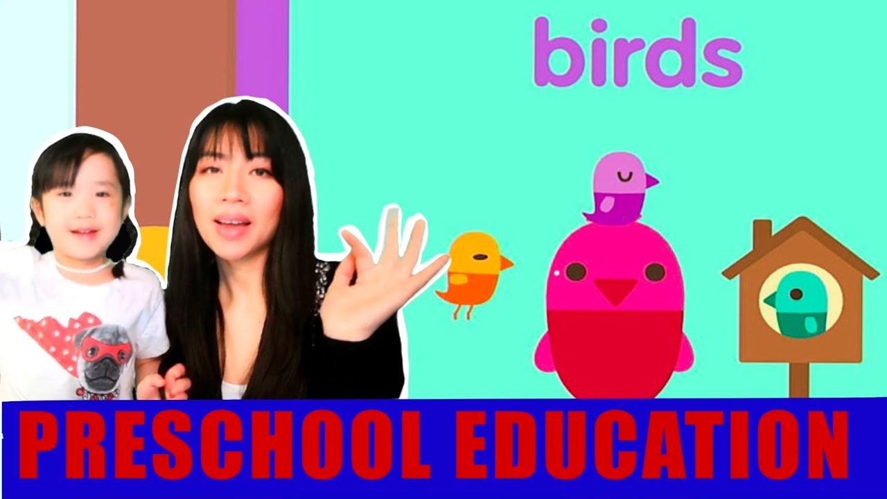 Sago Mini School Birds | Learning about birds with Ella and Mommy | Fun learning videos for kids