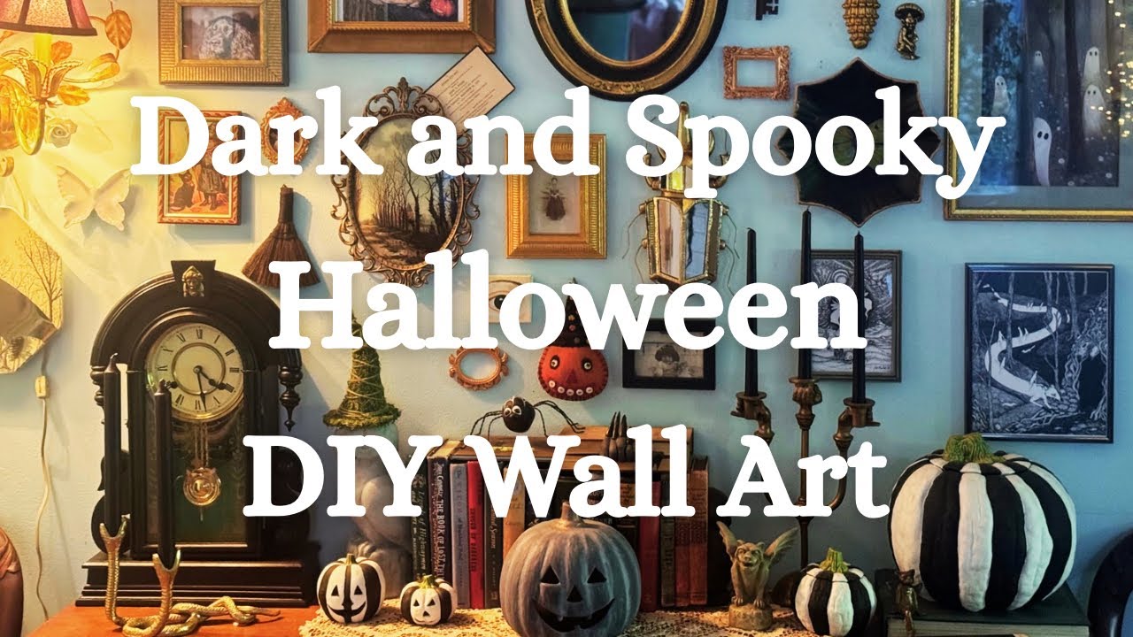 Dark and Spooky DIY Crafts for Halloween