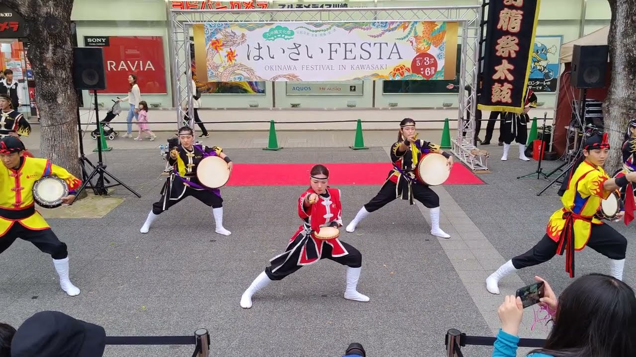 昇龍祭太鼓-5/6はいさいフェスタ17時〜