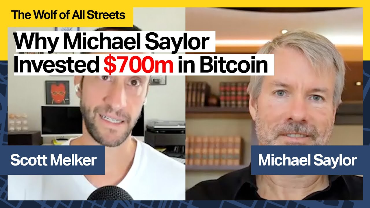 Why Michael Saylor Invested 700M Dollars In Bitcoin