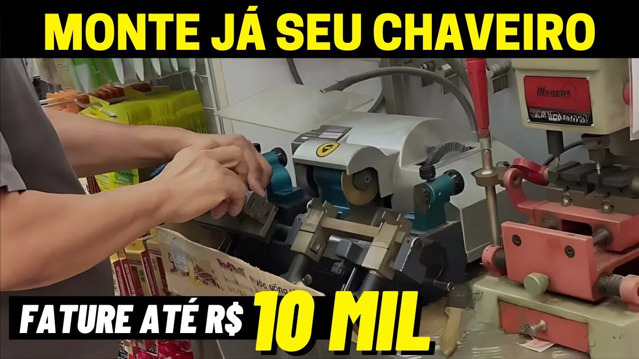 Como MONTAR UM CHAVEIRO Profissional Residencial e Automotivo