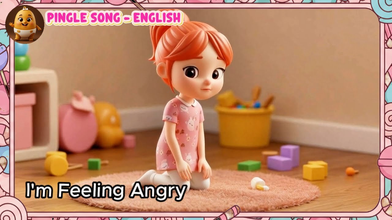 💢 Social Skills Song | “I Feel Angry” | Learning to Speak Feelings Calmly | SEL for Kids