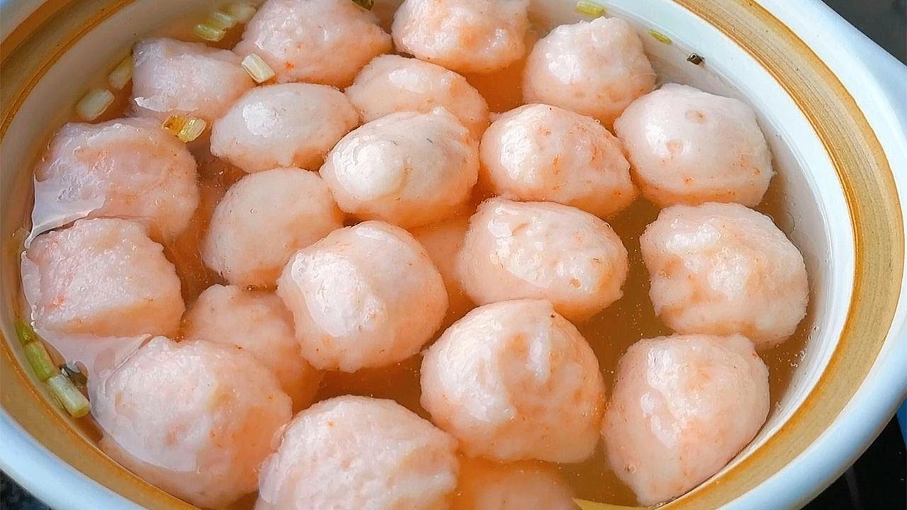 这才是虾滑正确的做法，QQ弹弹太美味，孩子三天两头点名要吃【雨铭轩说美食】