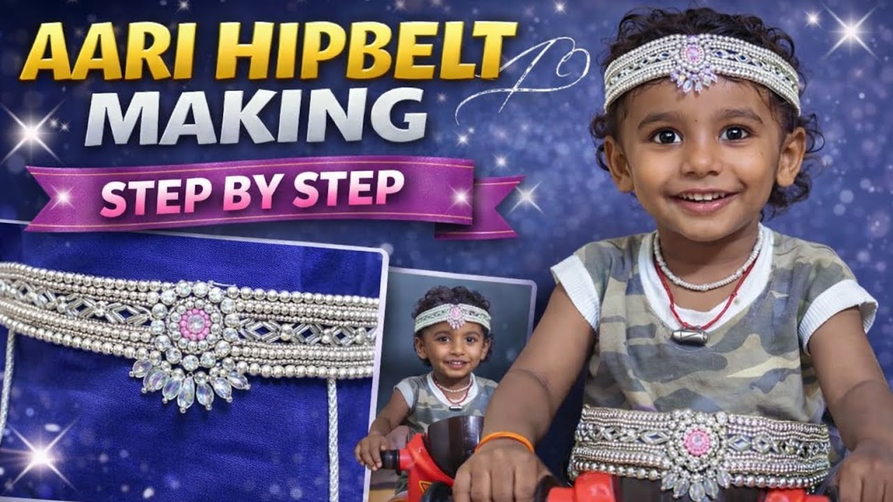 Hip belt Making video Part_02  | Easy Tailoring method for Beginners 