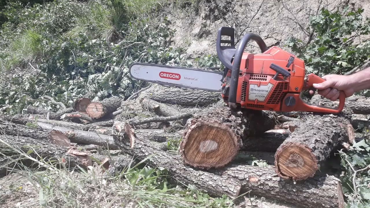francescotito6661 husqvarna 372 XP barra da 45 CM di lunchezza e di cilindrata 70.1 rombo di ⛈️ 