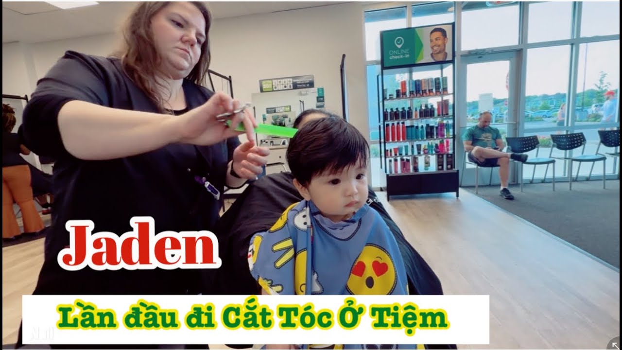 Lần đầu JADEN đi cắt tóc ở Tiệm/đi Costco ăn khoai lang/ Cả nhà ăn trái sầu riêng giá 2,5trieu