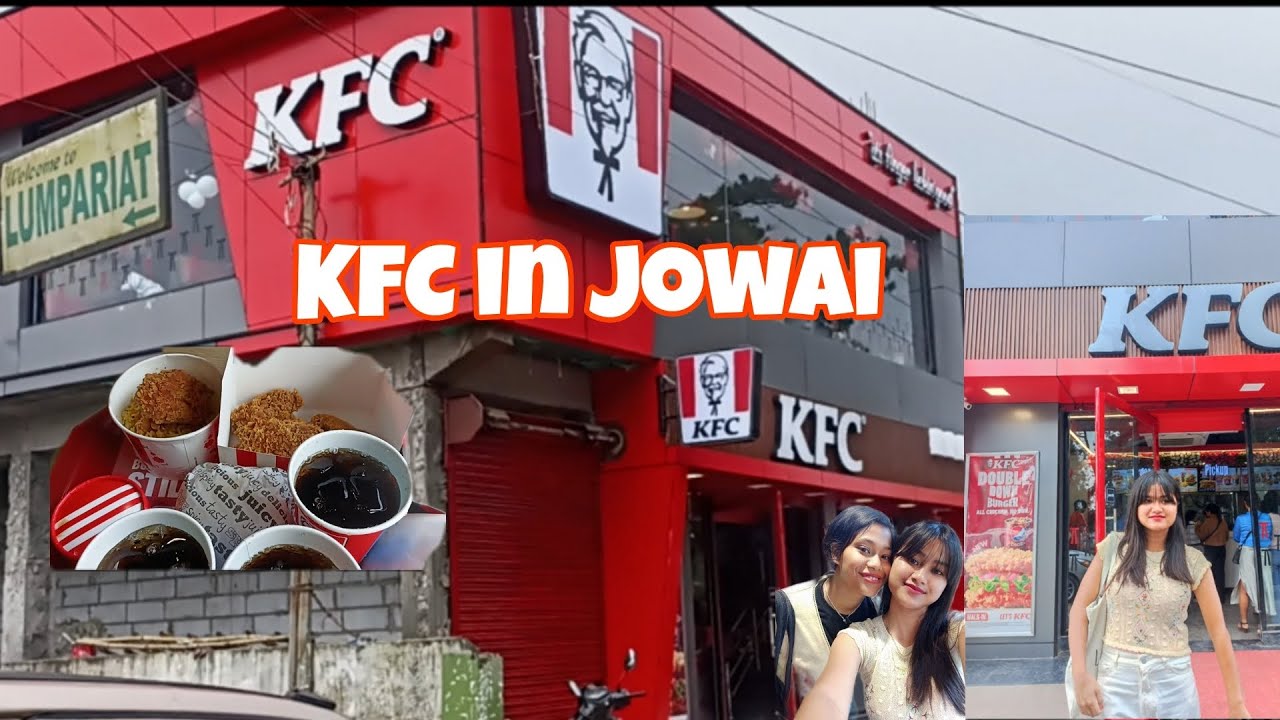 Lai bam KFC ha jowai🤤watch till the end guys#pnarvlog