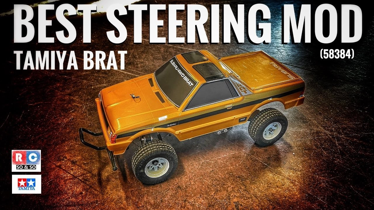 Tamiya Subaru Brat Steering Mod | Cheap and Cheerful!!
