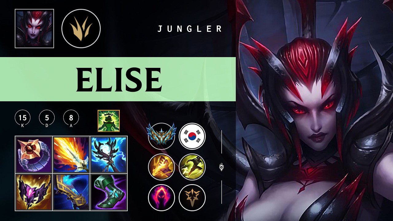 Elise Jungle vs Viego - KR Challenger Patch 26.06