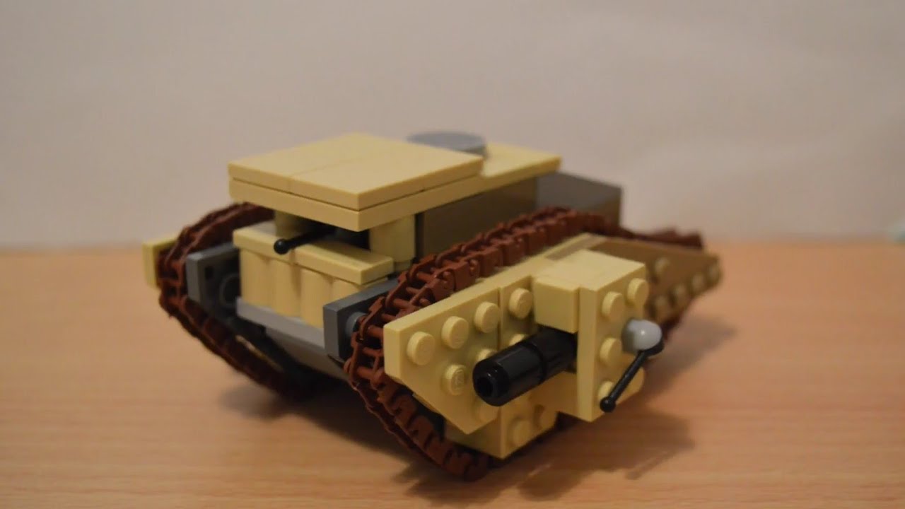 Lego WW1: Mark 1 Tank Tutorial