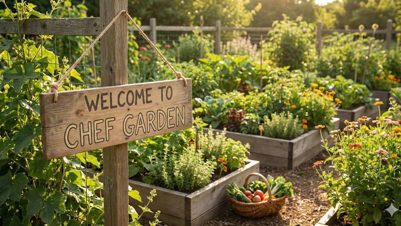 Chef ka Secret Garden Tour Fresh Organic Harvest! 🌱​Chef Life लौकी, तोरी और पालक की बंपर हार्वेस्ट