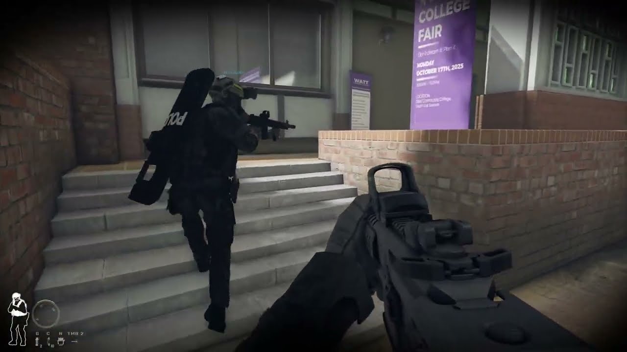 Updated Watt Community College Map, S-Vest Hostages and Harder to Find Bad Guys | Ready Or Not - 41