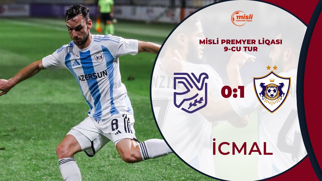 Sumqayıt 0:1 Qarabağ | Misli Premyer Liqası, 9-cu tur | İCMAL