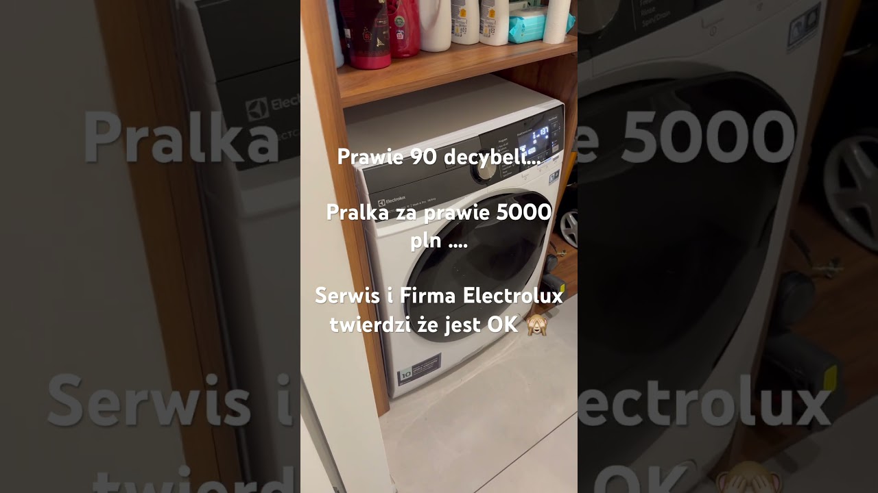 Electrolux EW9W161BC pralko-suszarka z pompą ciepła uwaga na urządzenie i serwis! #laundry #pralka