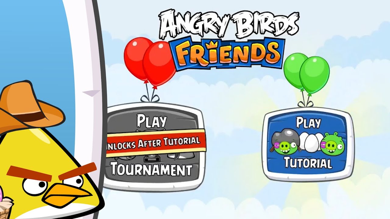 Angry Birds Friends (1.0.0 Mobile) - Tutorial Gameplay