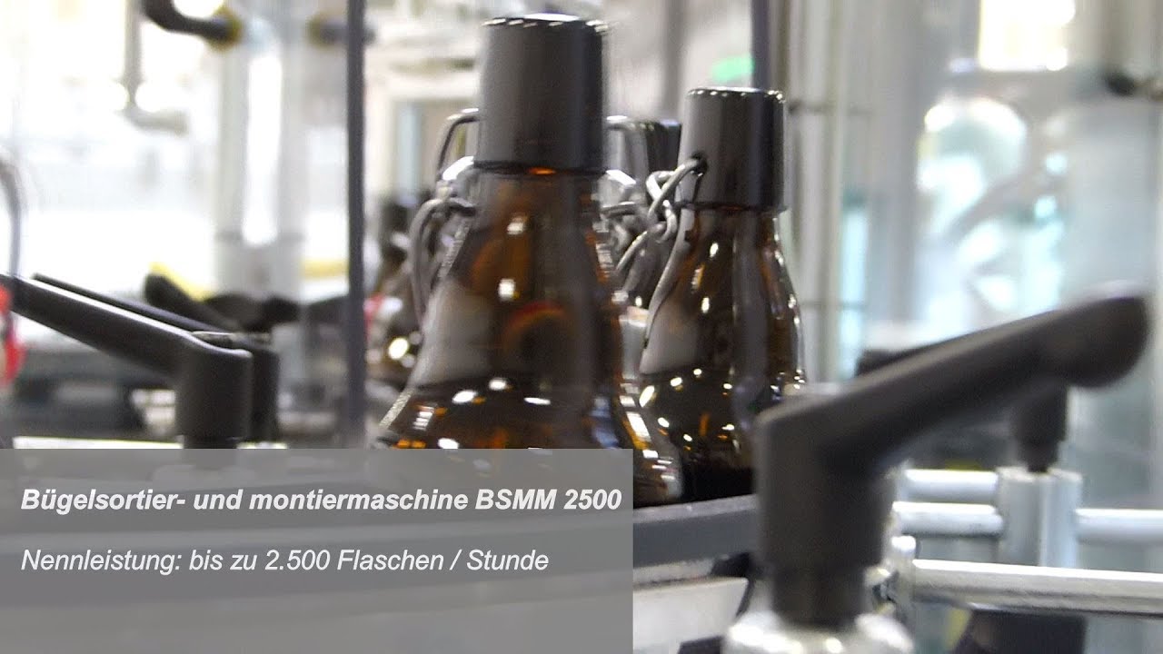 Bügelsortier- und montiermaschine BSMM – 2500